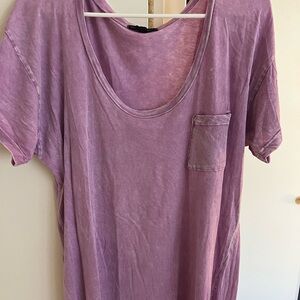 Truly Madly Deeply Purple Relaxed Short Sleeve T-Shirt